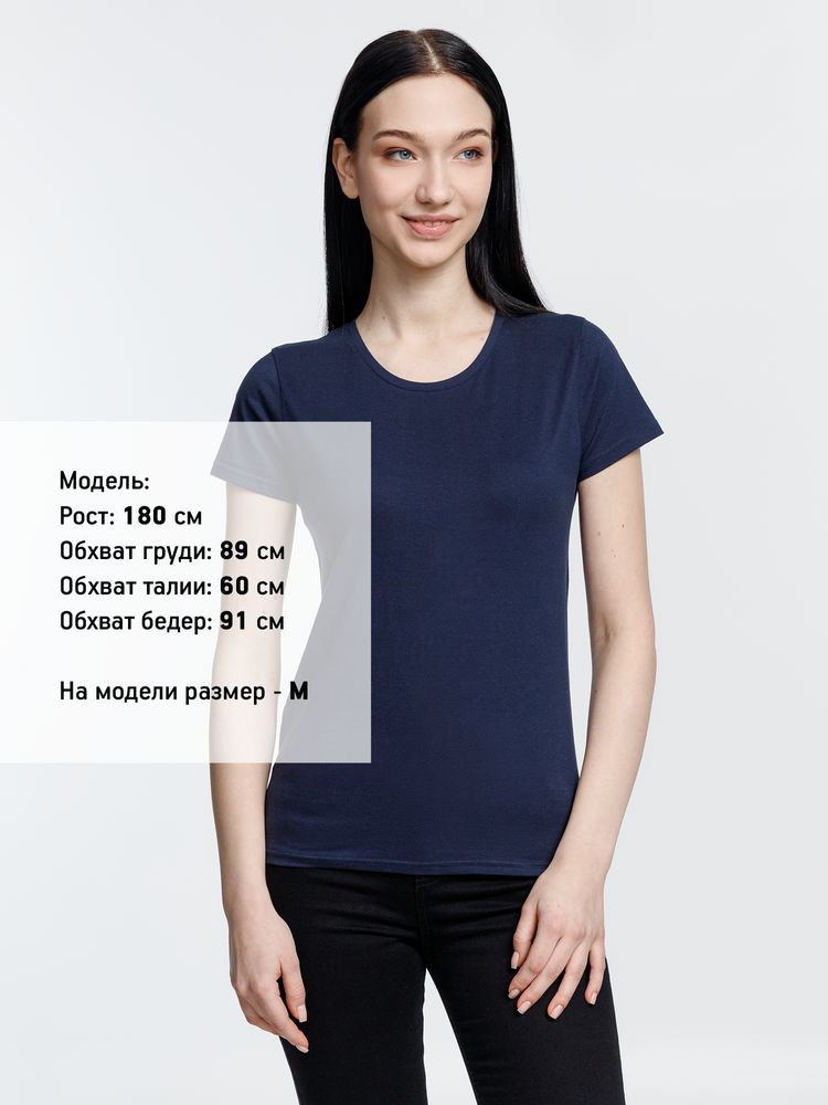 Футболка женская Pioneer Women, темно-синяя-3