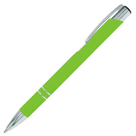 Ручка шариковая Legend Soft Touch, Зелёный-0