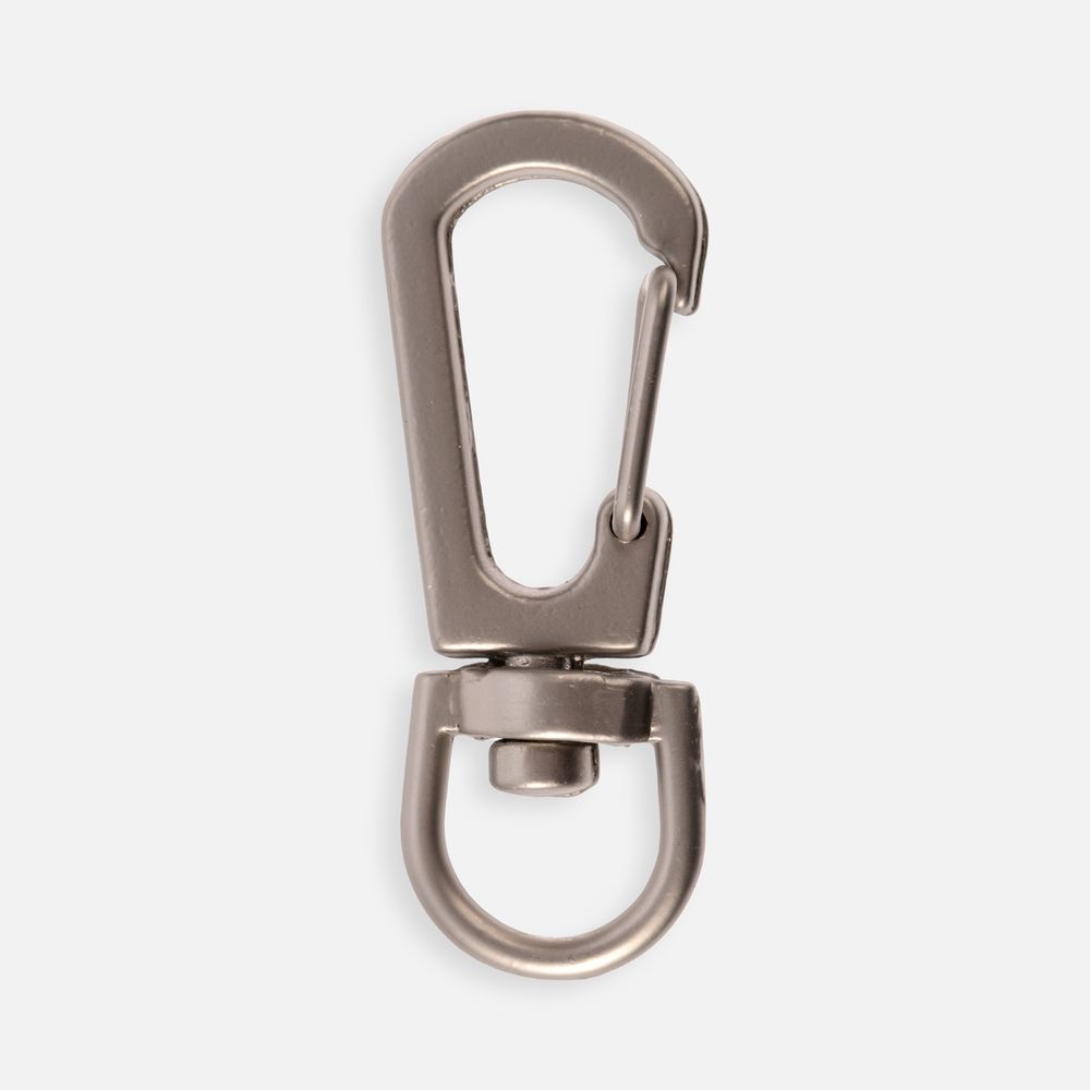 Застежка-карабин Snap Hook, S, серебристая-1