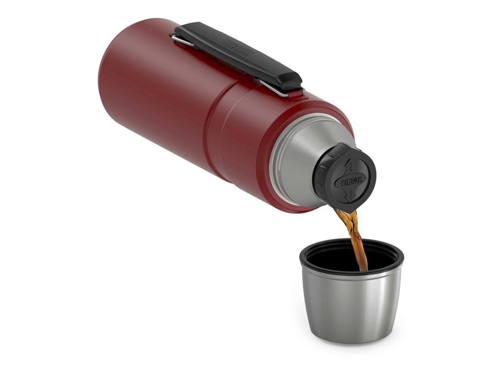 Термос из нерж. стали тм THERMOS SK2010 Rustic Red 1.2L-5