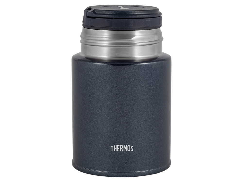 Термос из нерж.стали в комплекте с ложкой тм THERMOS TCLD-520S, синий-2