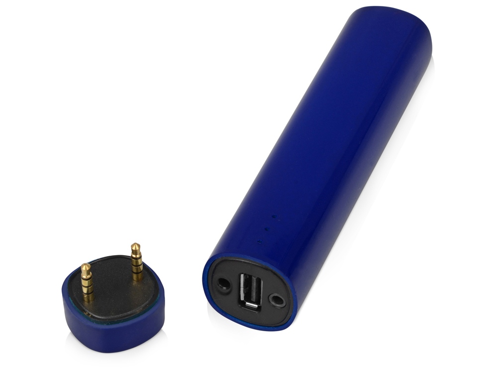 Портативное зарядное устройство Мьюзик, 5200 mAh, синий-1