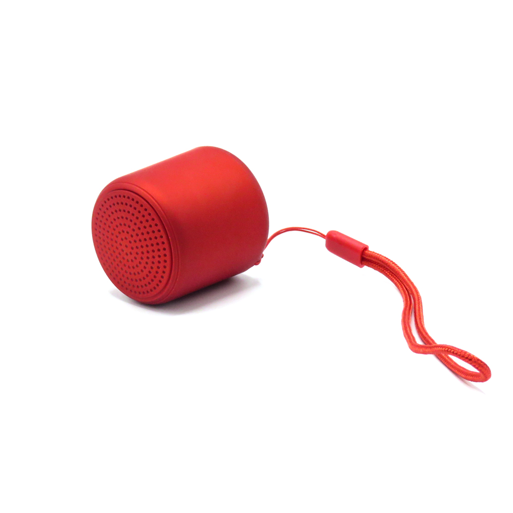 Беспроводная Bluetooth колонка Music TWS софт-тач, Красный-1