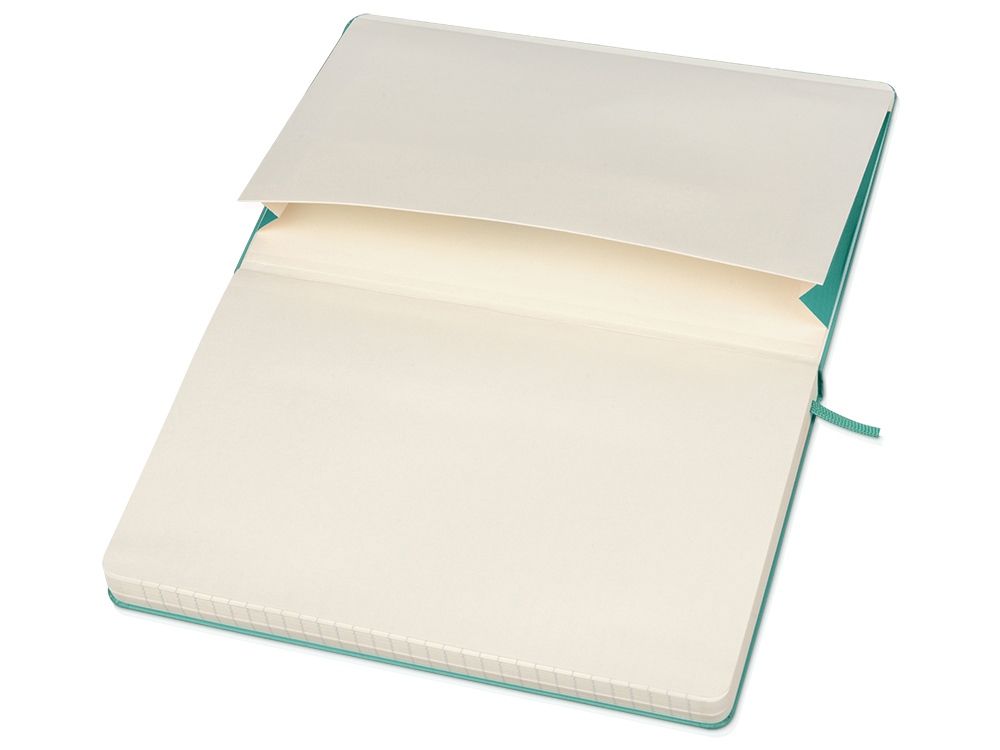 Записная книжка Moleskine Classic (в линейку) в твердой обложке, Large (13х21см), морская волна-3