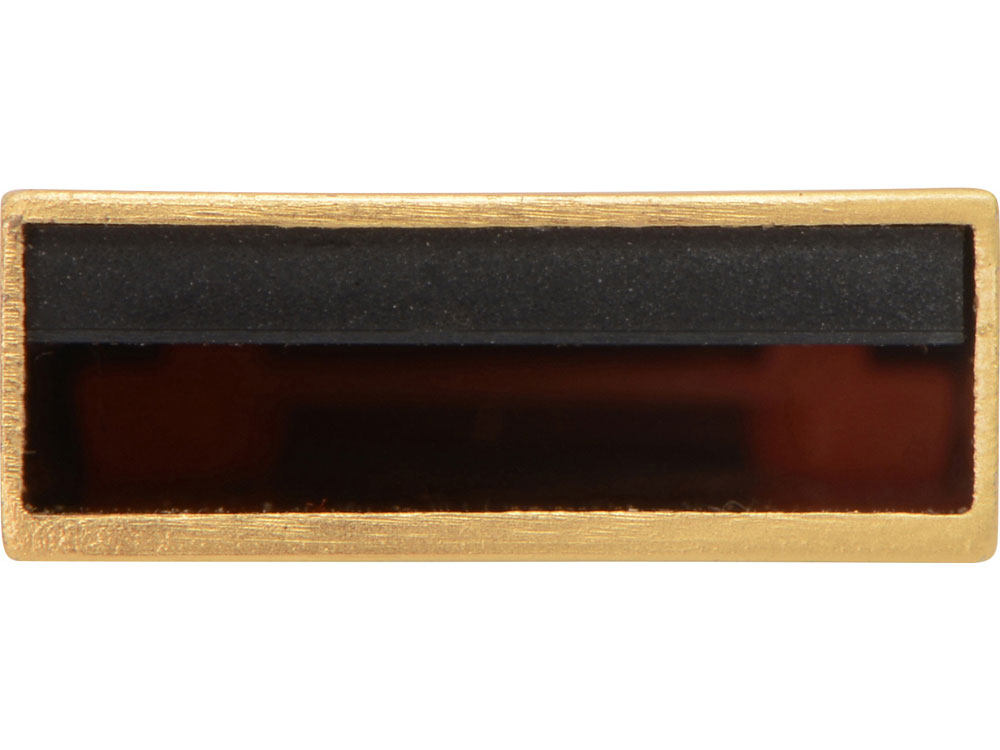 USB 2.0-флешка на 16 Гб с мини чипом и круглым отверстием, золотистыйй-4