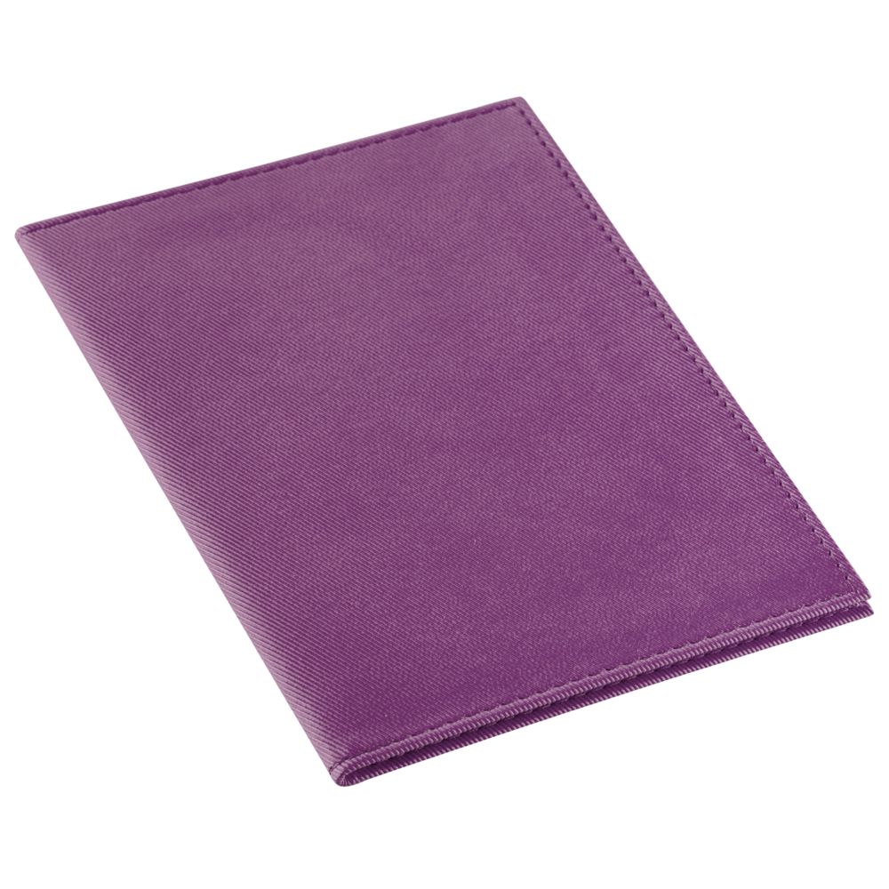 Обложка для автодокументов Twill, сиреневая-0