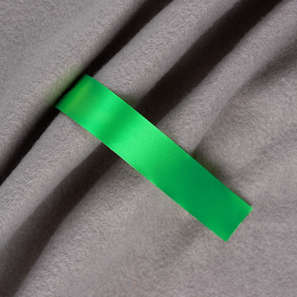 Лента сатиновая Satin 20 M, зеленая, 90 см-0