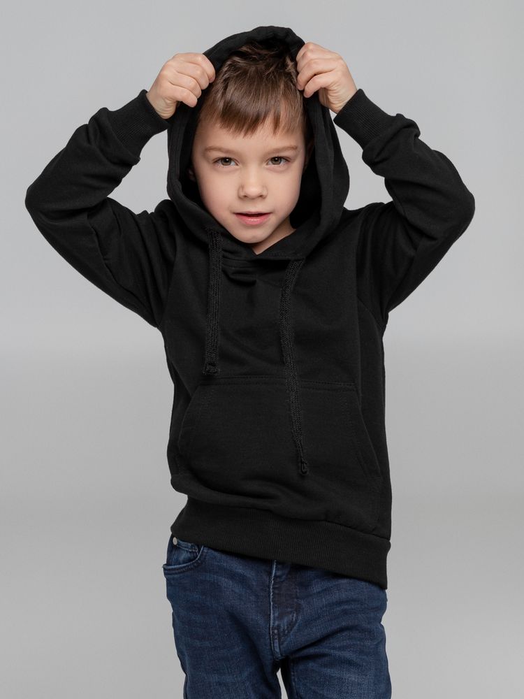 Худи детское Kirenga Kids 2.0, черное-3