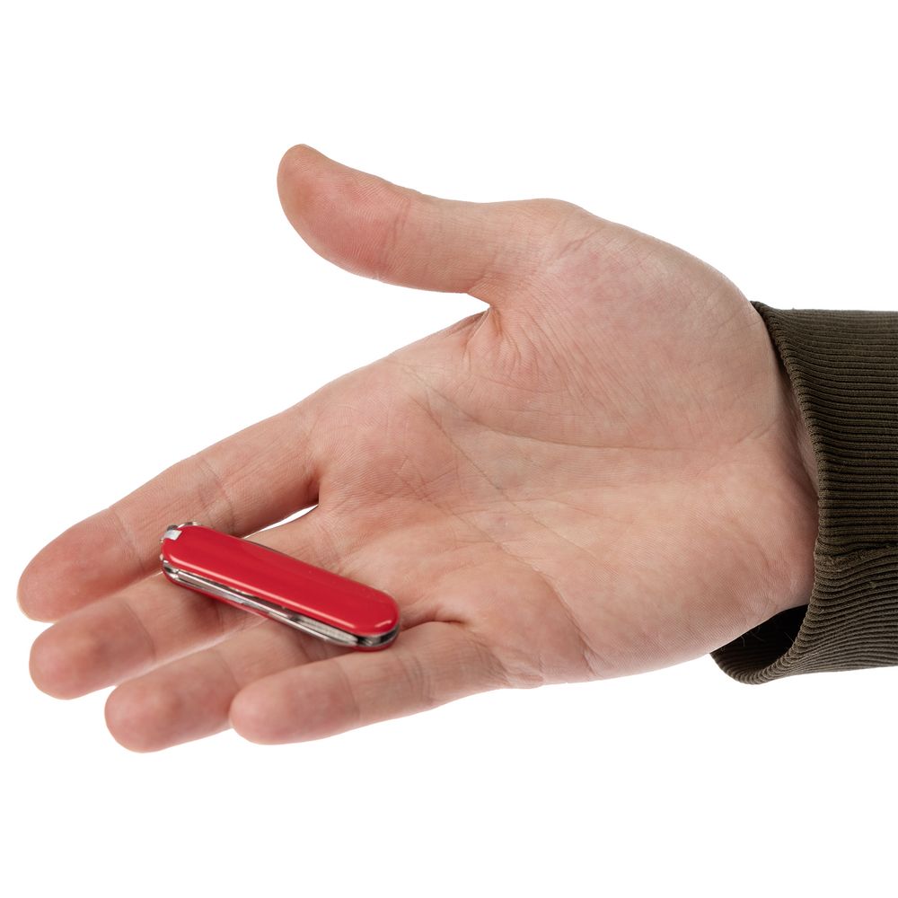 Нож-брелок Clasp, красный-4