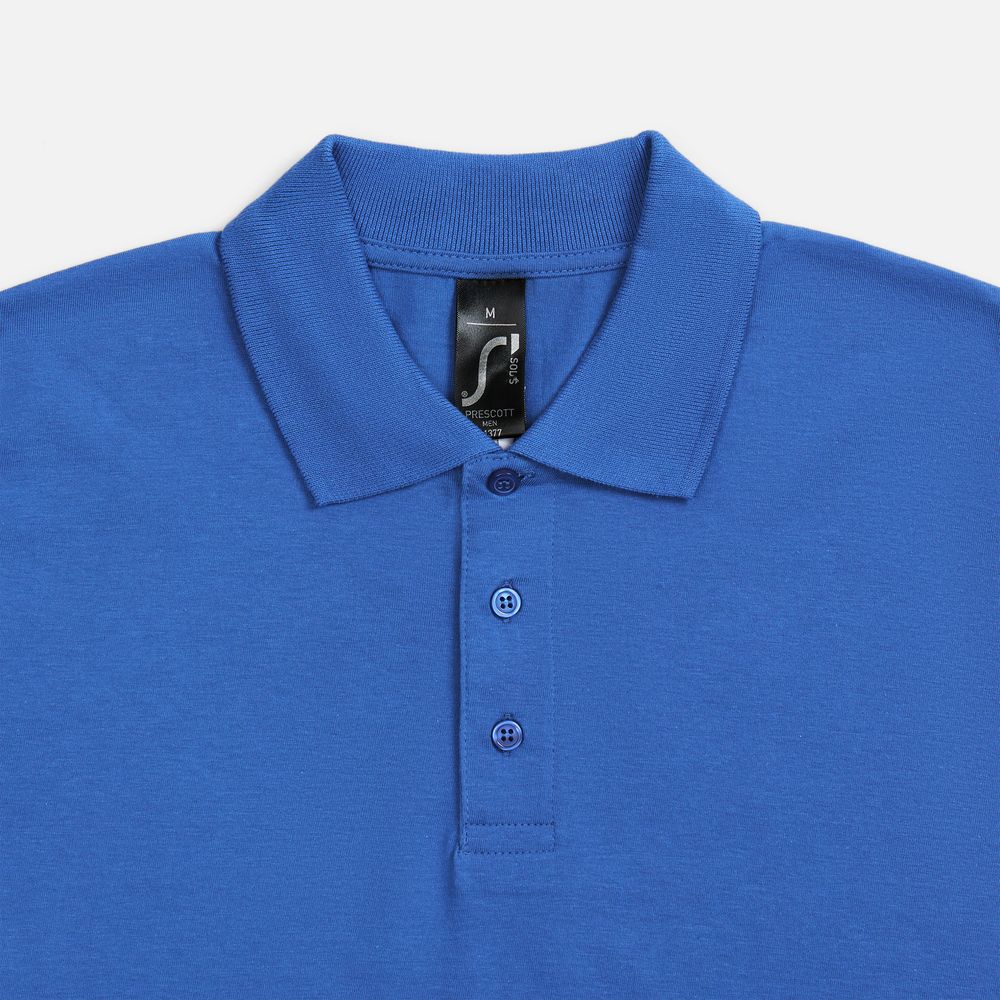 Рубашка поло мужская Prescott Men 170, ярко-синяя (royal)-3