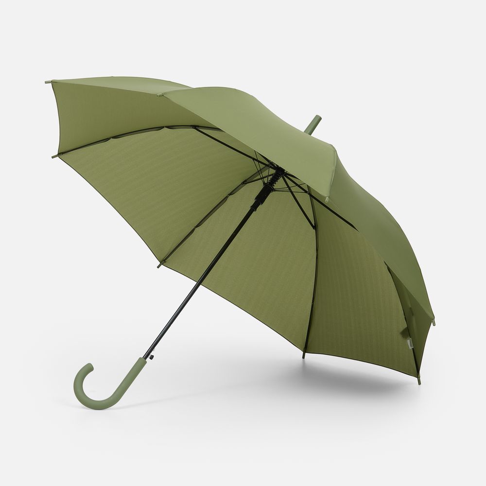 Зонт-трость Jolly Brolly, зеленый (хаки)-0
