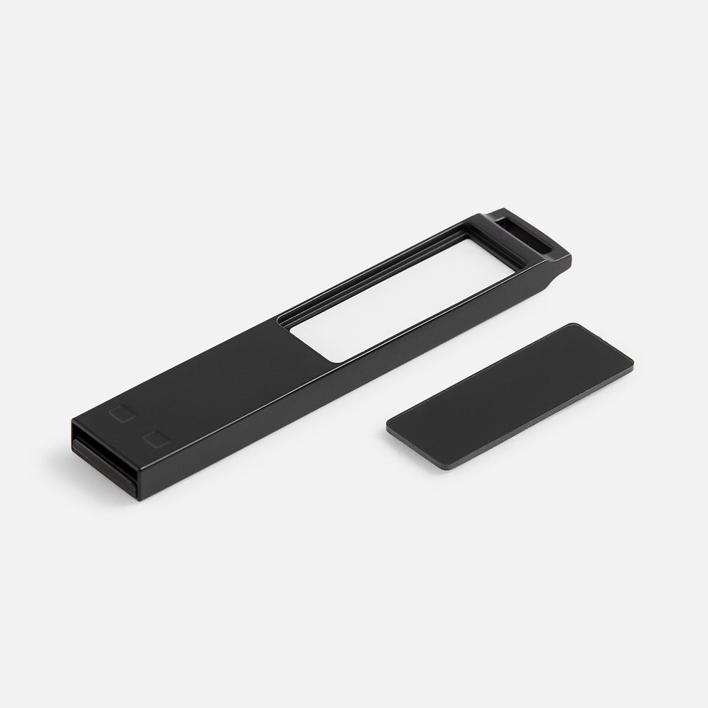 Флешка markBright Black с белой подсветкой, 32 Гб-2