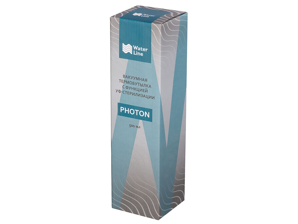 Вакуумная термобутылка с УФ-стерилизацией Photon, черный, 500 мл-10