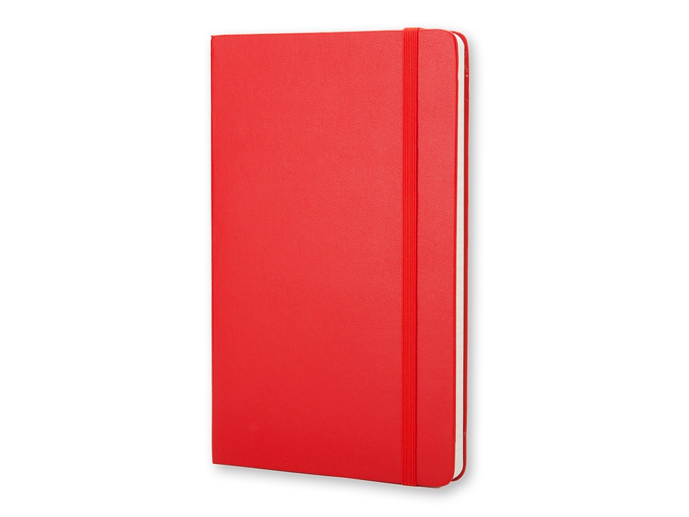 Записная книжка Moleskine Classic (в линейку) в твердой обложке, Pocket (9x14см), красный-4