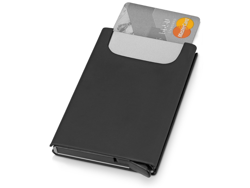 Держатель для карт Verlass c RFID-защитой, черный-0