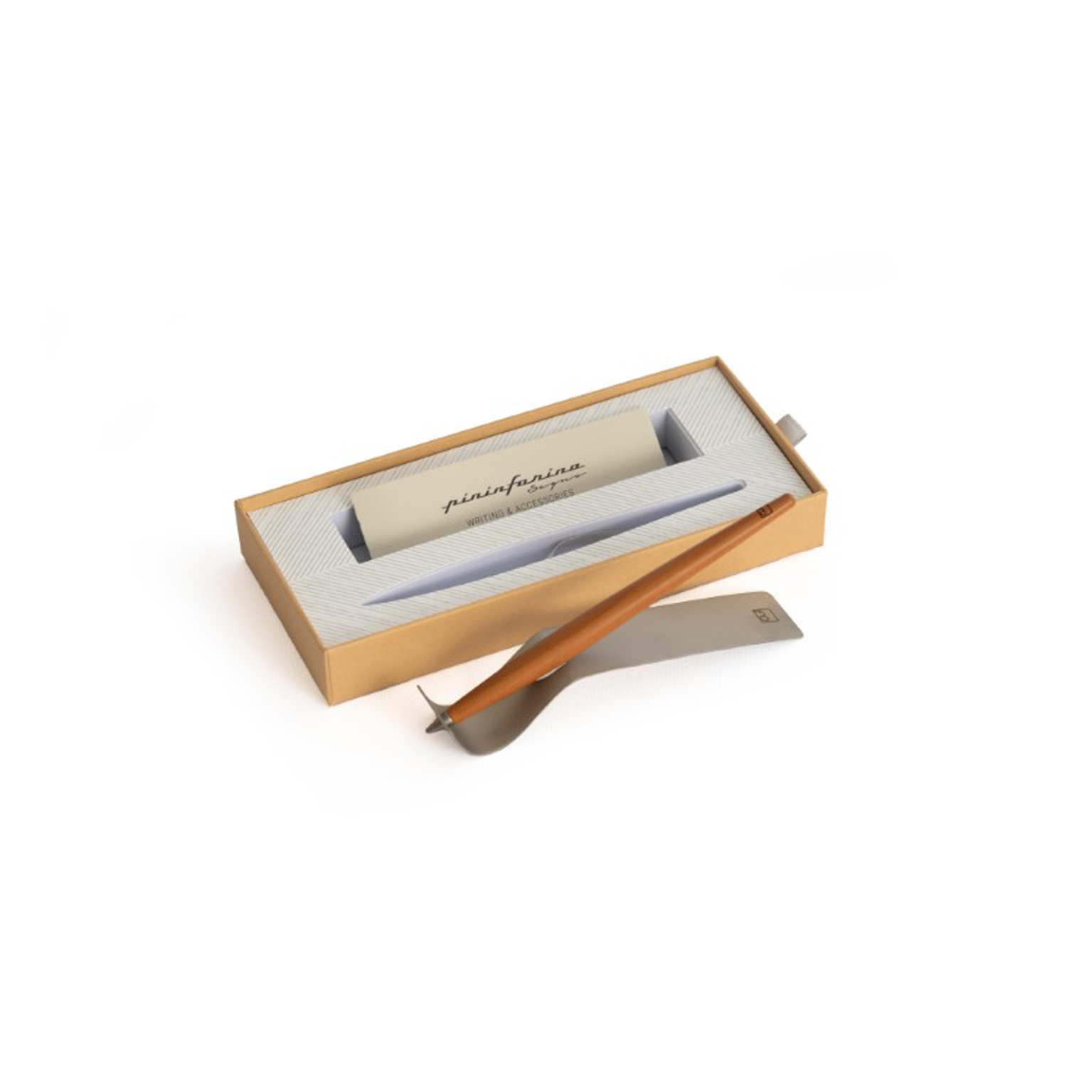 Вечная ручка Pininfarina Piuma A MODERN CLASSIC PEARWOOD-2