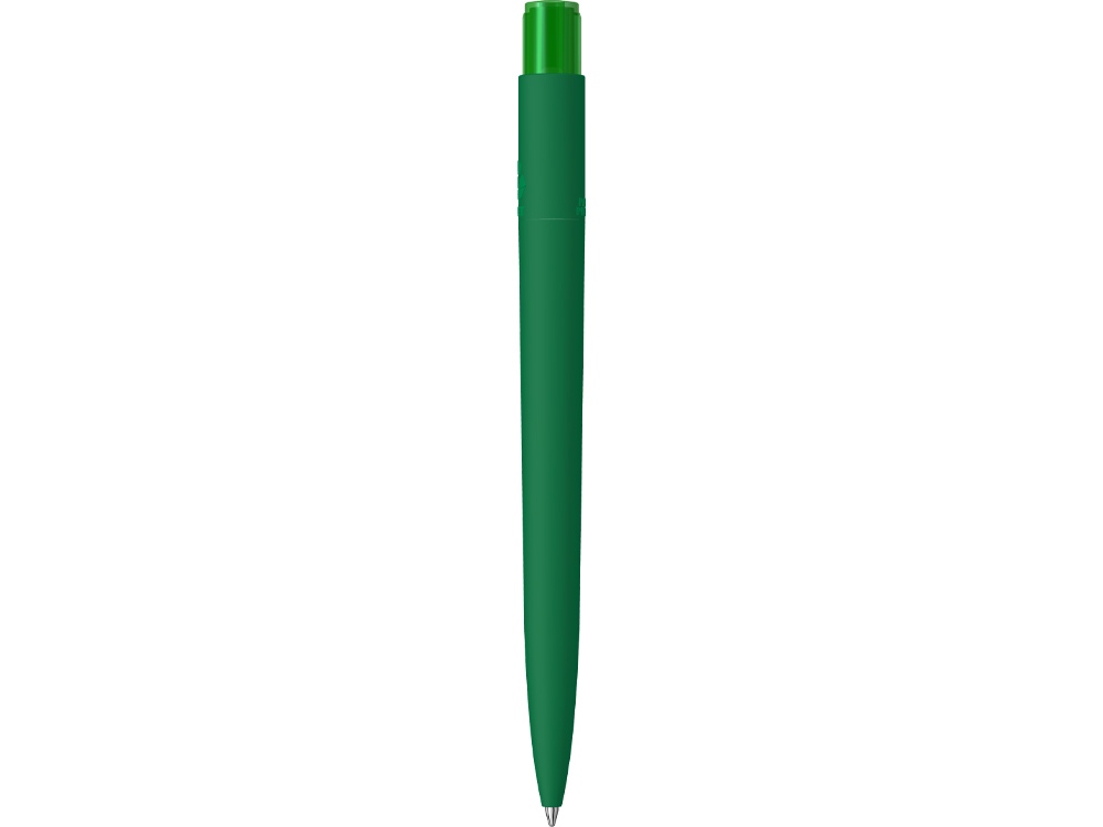 Шариковая ручка RECYCLED PET PEN PRO K transparent GUM soft-touch, зеленый-2