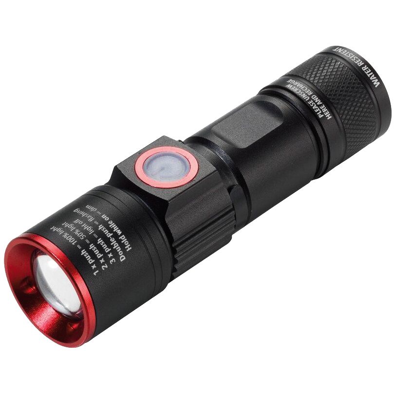 Аккумуляторный фонарик Eco Beam Pro, черный-0