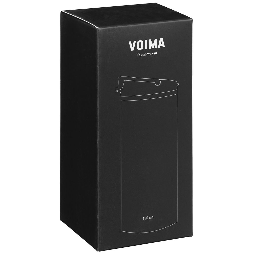 Термостакан Voima, черный-3
