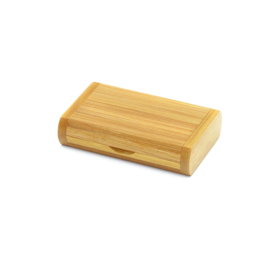 Флешка Woodcoin в деревянном футляре, Светло-коричневый-2