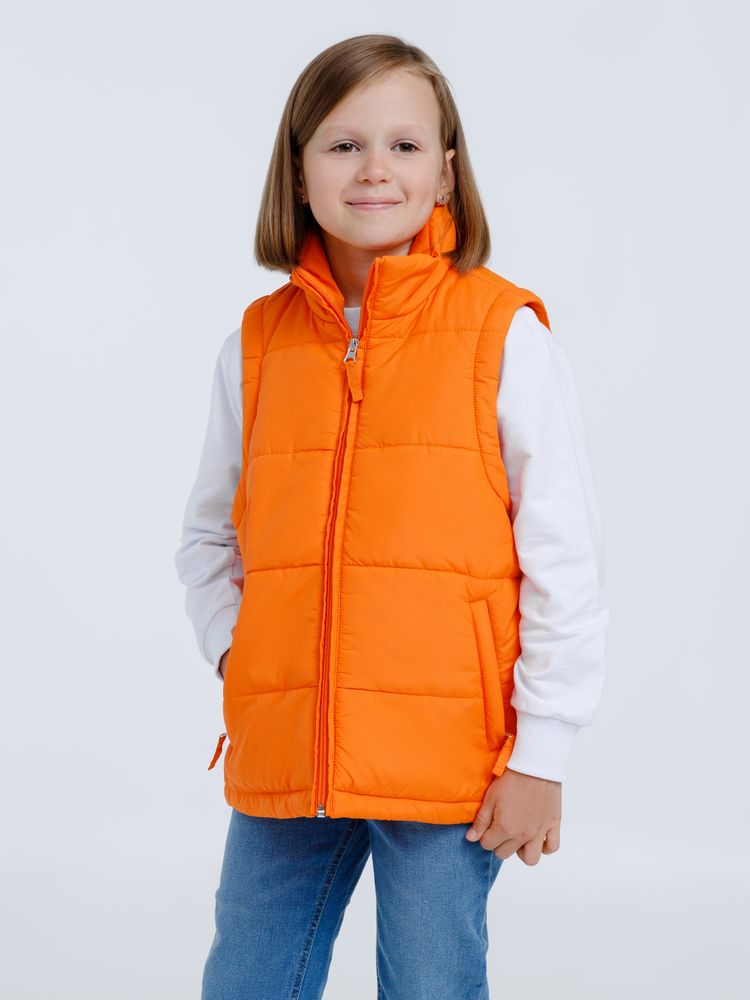 Жилет детский Kama Kids, оранжевый-6