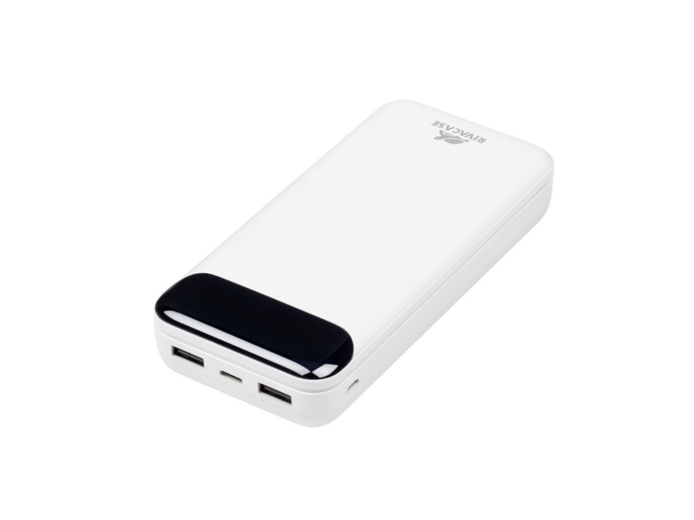 RIVACASE VA2280 (20000mAh) с дисплеем, белый, внешний аккумулятор /24-7