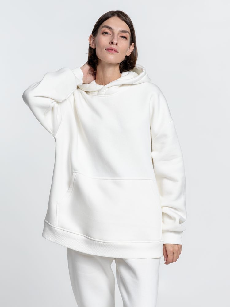 Худи Kulonga Oversize, молочно-белое-3