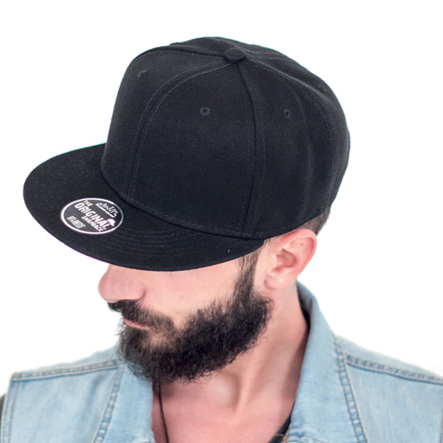 Бейсболка SNAP BACK, 6 клиньев, пластиковая застежка, зеленый-1