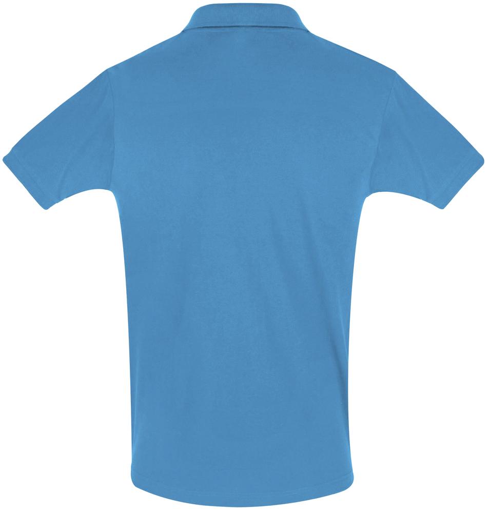 Рубашка поло мужская Perfect Men 180 бирюзовая-2
