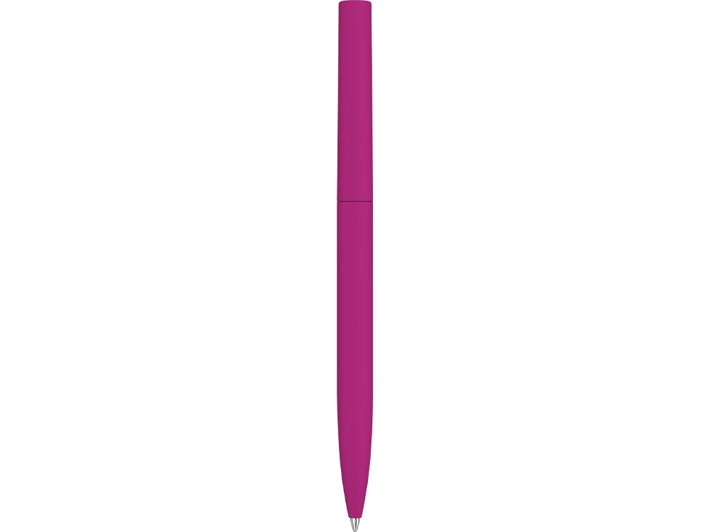 Шариковая ручка  Bright F Gum soft-touch, розовый-2