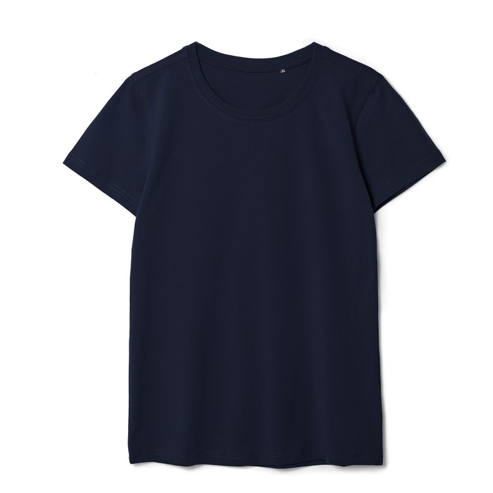 Футболка женская T-bolka Stretch Lady, темно-синяя (navy)-0