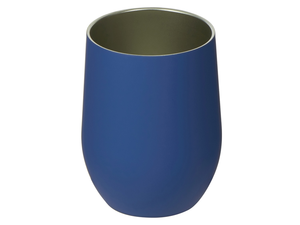 Термокружка Vacuum mug C1, soft touch, 370мл, синий-1