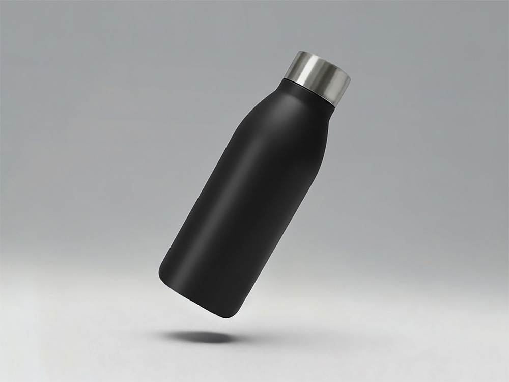 Вакуумная термобутылка Brottle, черный-0