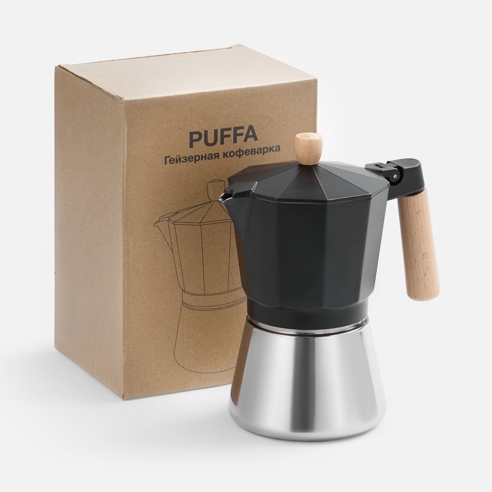 Гейзерная кофеварка Puffa-1