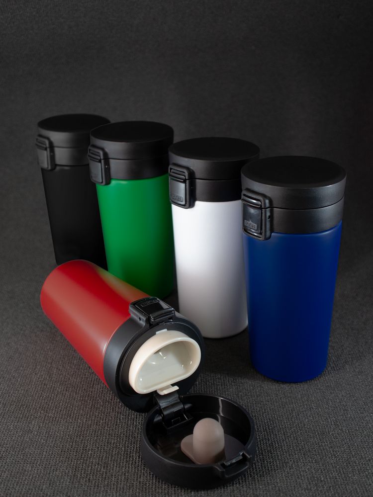 Термостакан с ситечком No Leak Infuser, красный-6