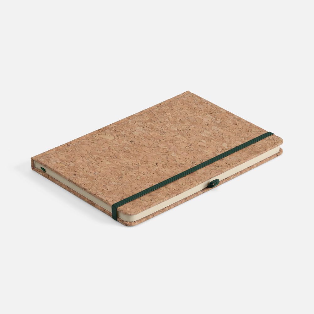 Блокнот Corkfolio, зеленый-5