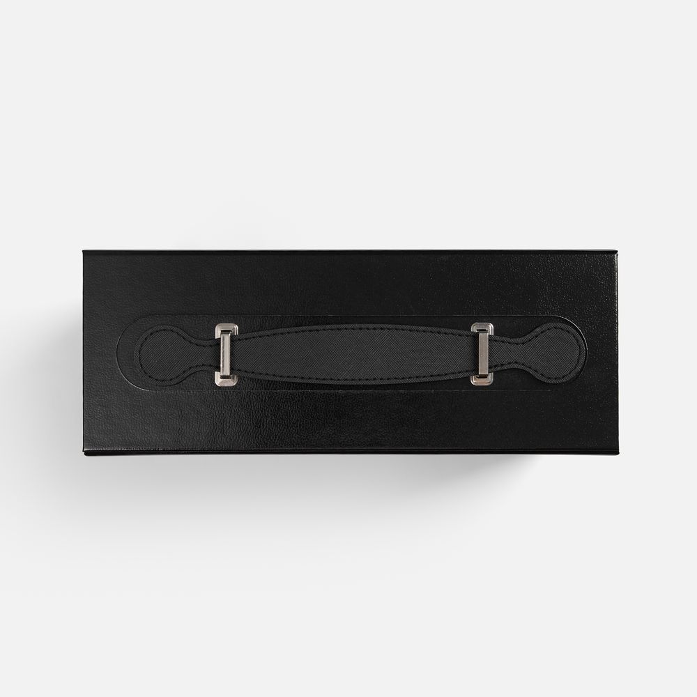 Коробка складная Holdfold, S, черная-3