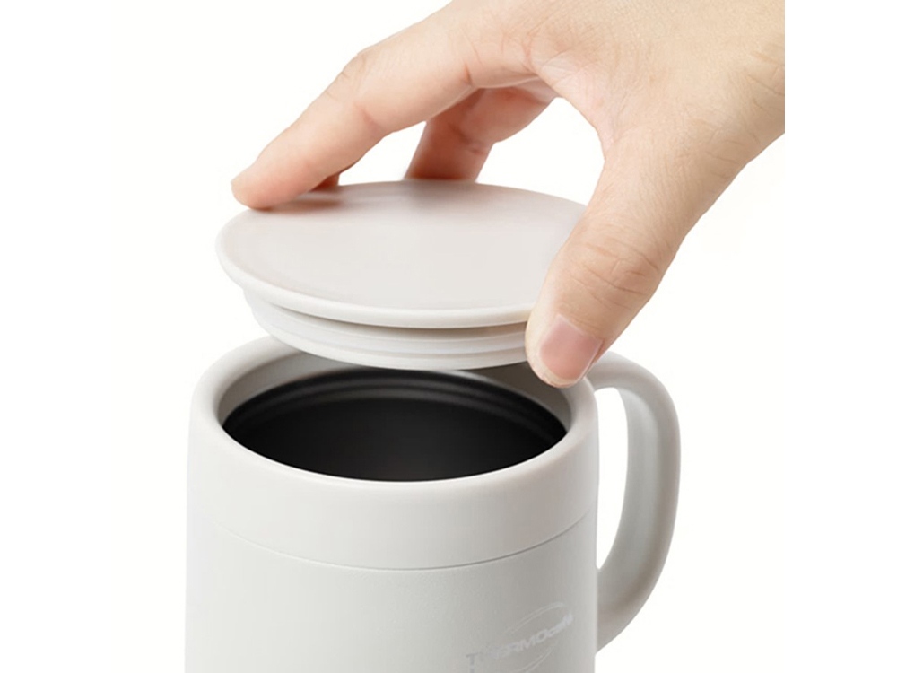 Термокружка из нерж. стали тм THERMOcafe TCCM-460SY (WGY) 0,46L-4