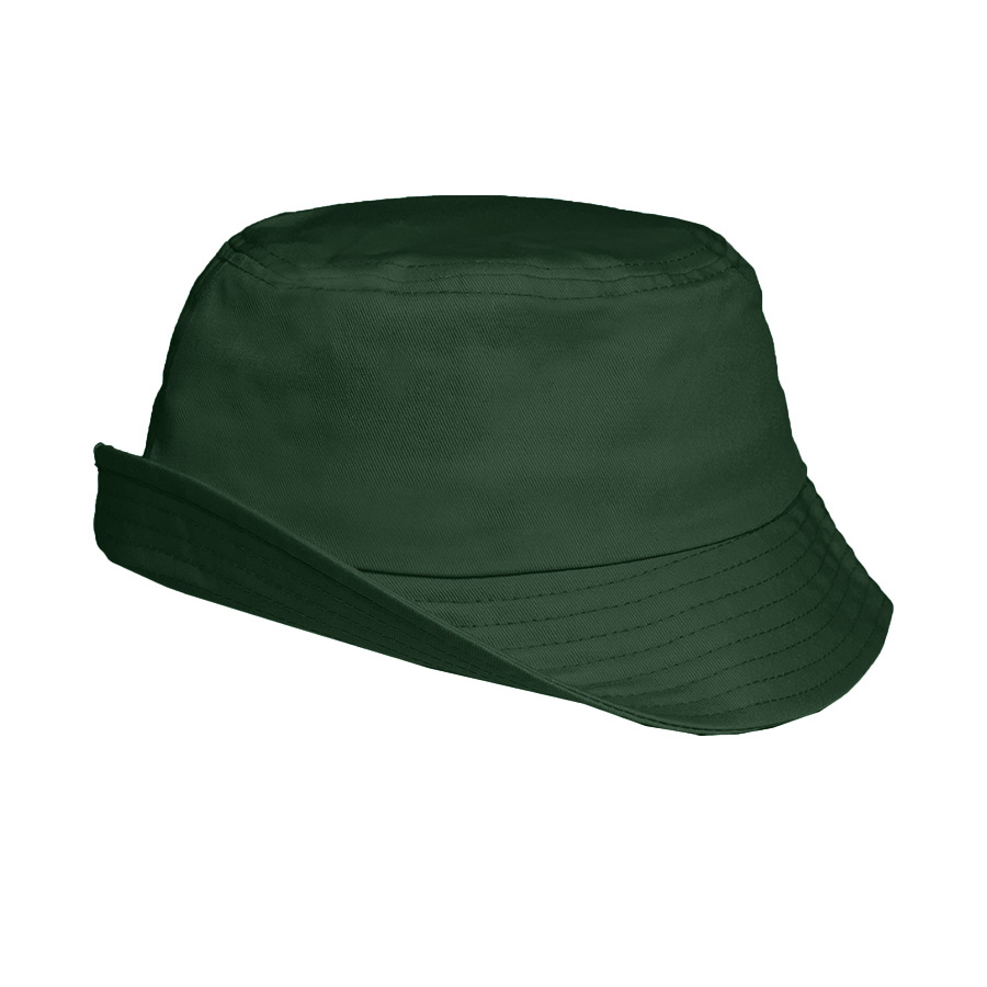 Хлопковая панама BRIM 250, темно-зелёный-1