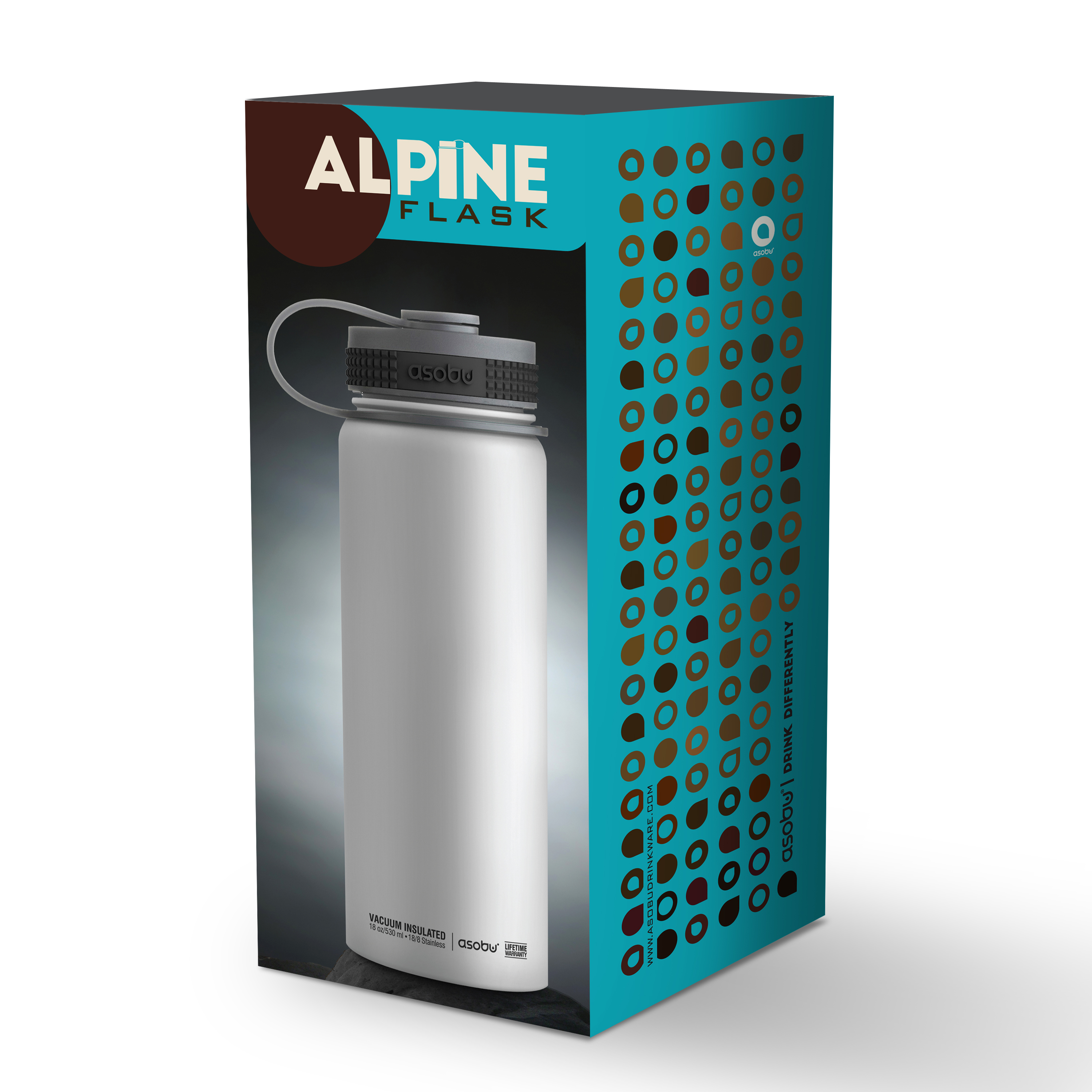Термос ALPINE, 530 мл, красный-5