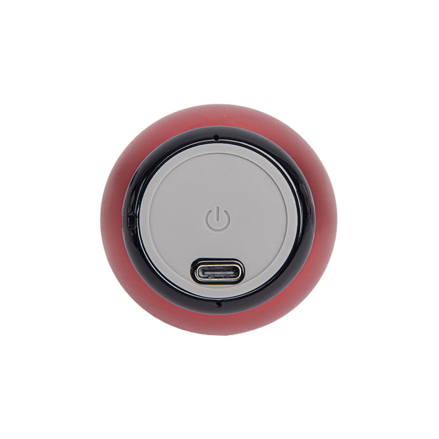 Портативная mini Bluetooth-колонка Sound Burger "Ellipse" красная, ярко-красный-3