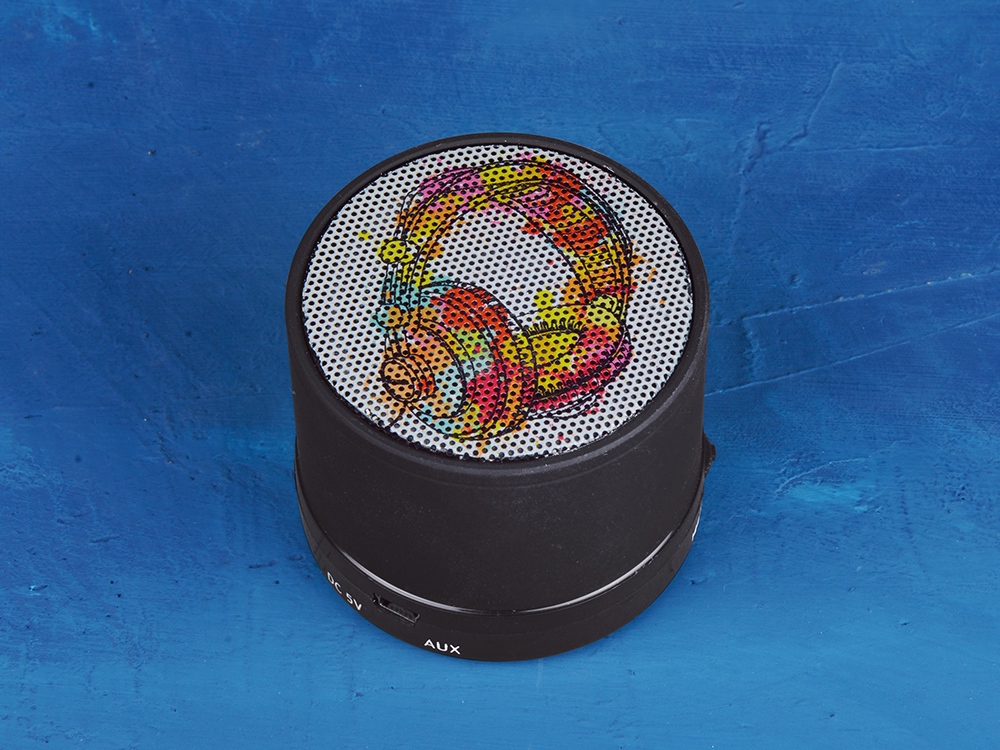 Беспроводная колонка Ring с функцией Bluetooth, серый-3