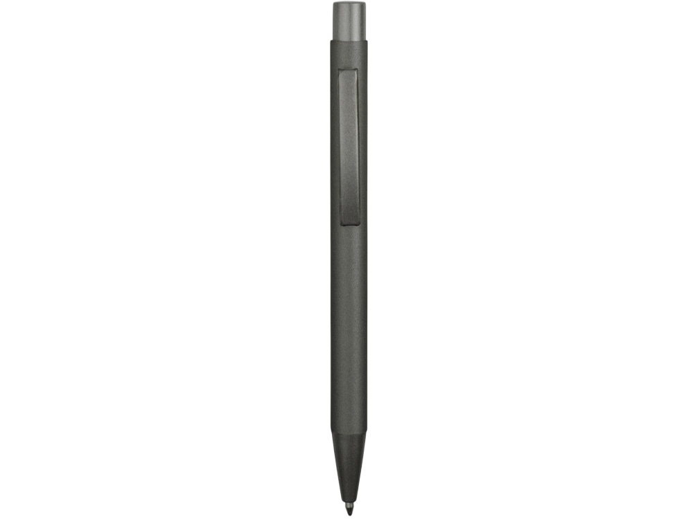 Ручка металлическая soft touch шариковая Tender, серый-1