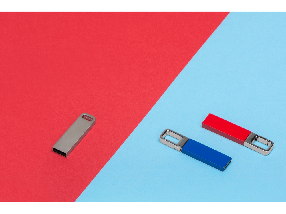 Флеш-карта USB 2.0 16 Gb Fero, серебристый-2