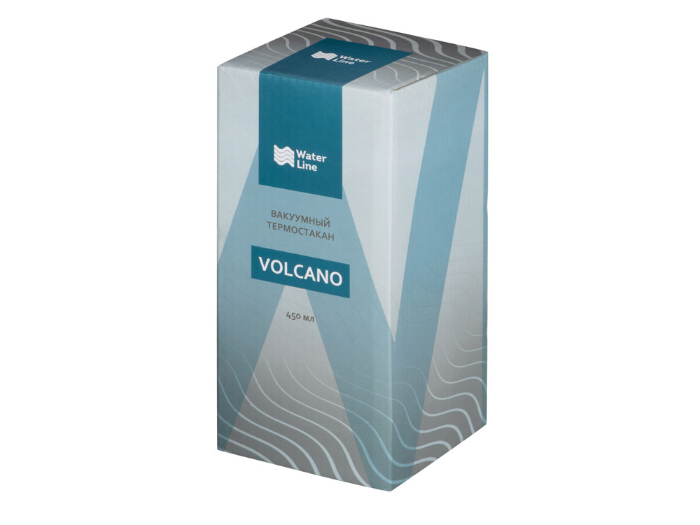 Вакуумный термостакан Volcano, 450 мл, белый-9