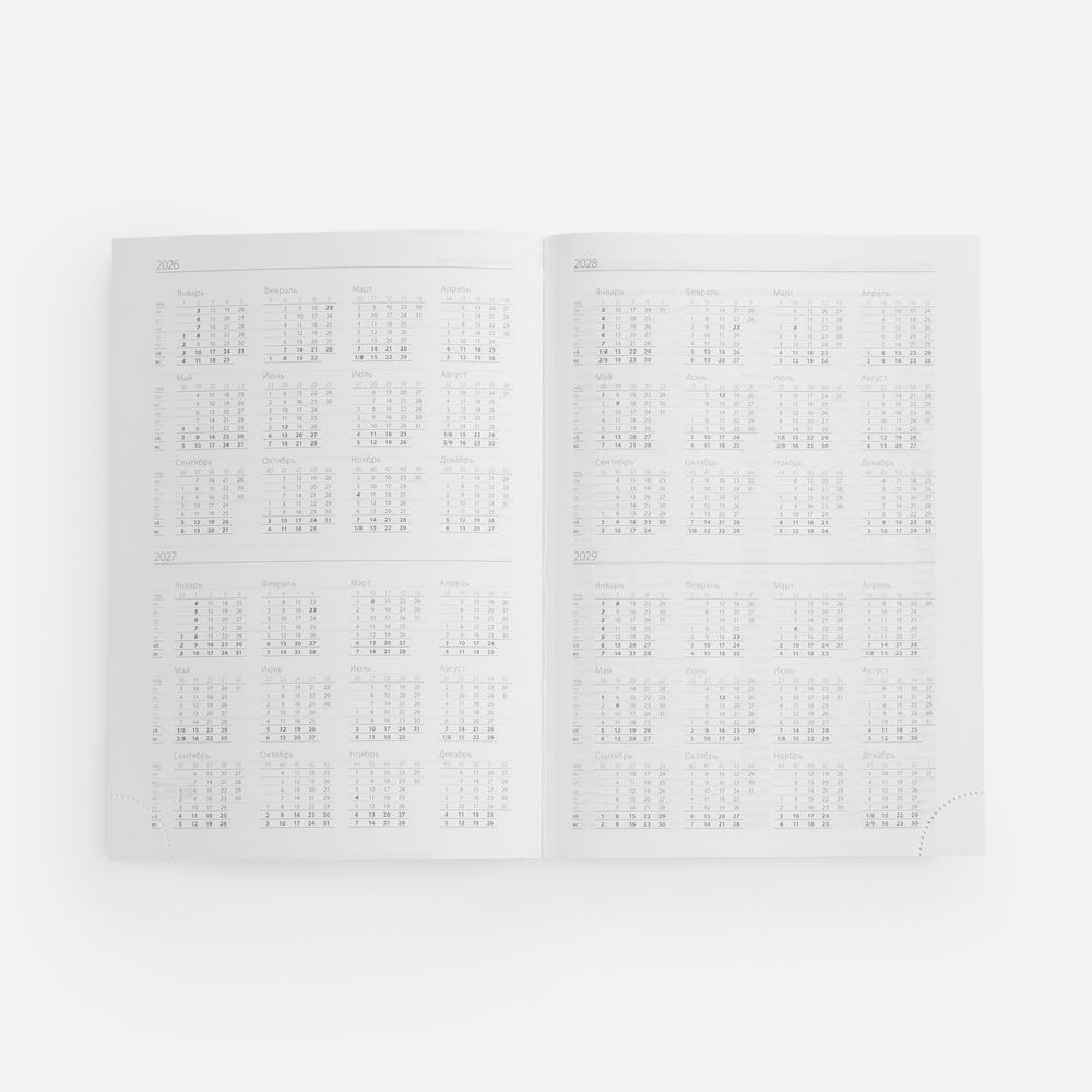 Ежедневник Favor, недатированный, бирюзовый-3