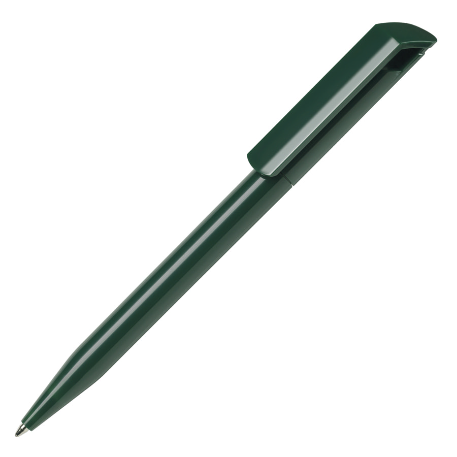 Ручка шариковая ZINK, темно-зелёный-0