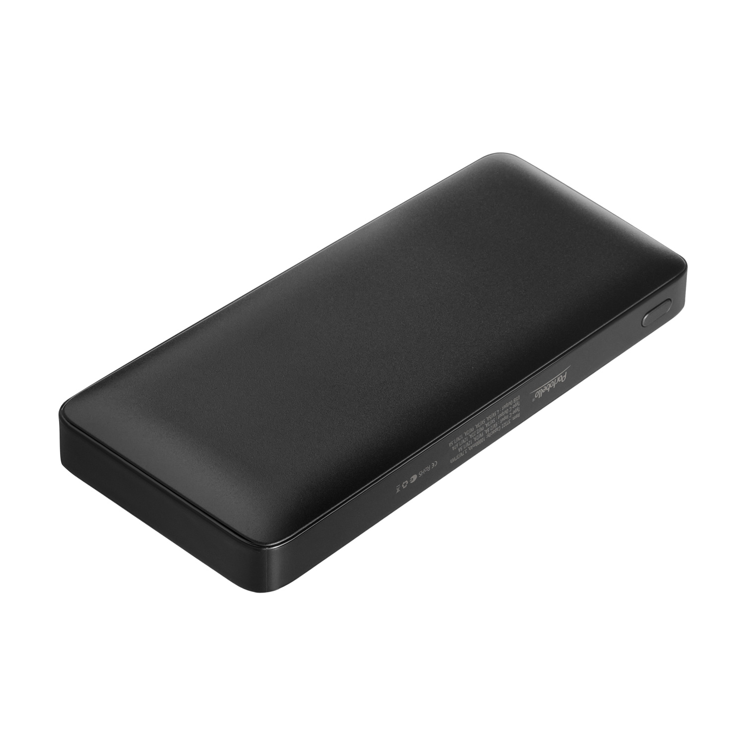Внешний аккумулятор с цветной подсветкой Анкор Макс Плюс PD (Ancor PD Max Plus) 10000 mAh, черный-1