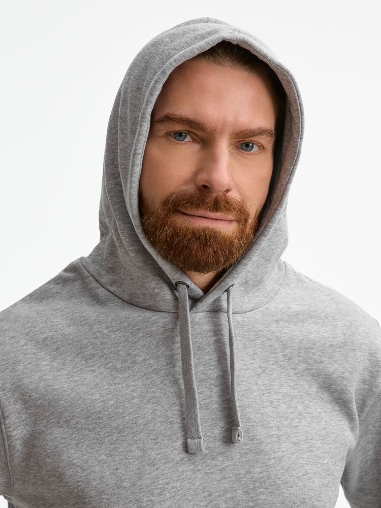 Толстовка унисекс Spencer, серый меланж-5