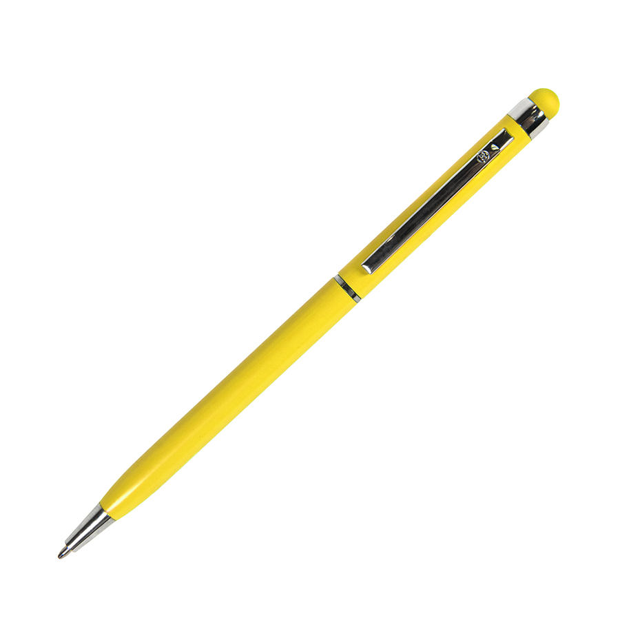 Ручка шариковая со стилусом TOUCHWRITER, желтый-0